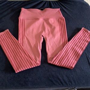 Fabletics dark pink/ reddish/ purplish leggings